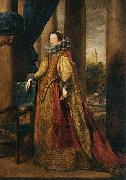 Anthony Van Dyck Portrait d'une noble genoise Spain oil painting artist